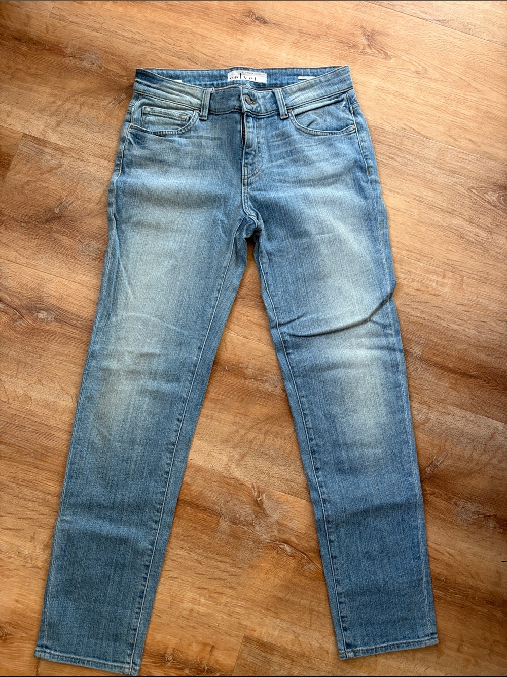 Velvet by Graham & Spencer Light Blue Skinny Jeans